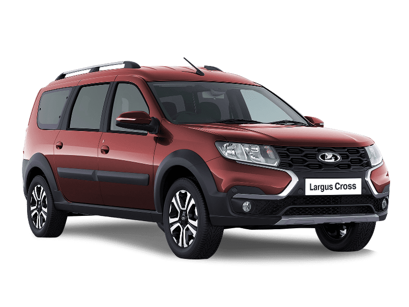 Купить Lada Largus Cross в Тюмени - Красный «Красный сплав»‎ (136) - металлик
